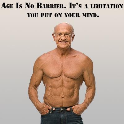 Old Man with Muscle - Workout Motivation for Old People